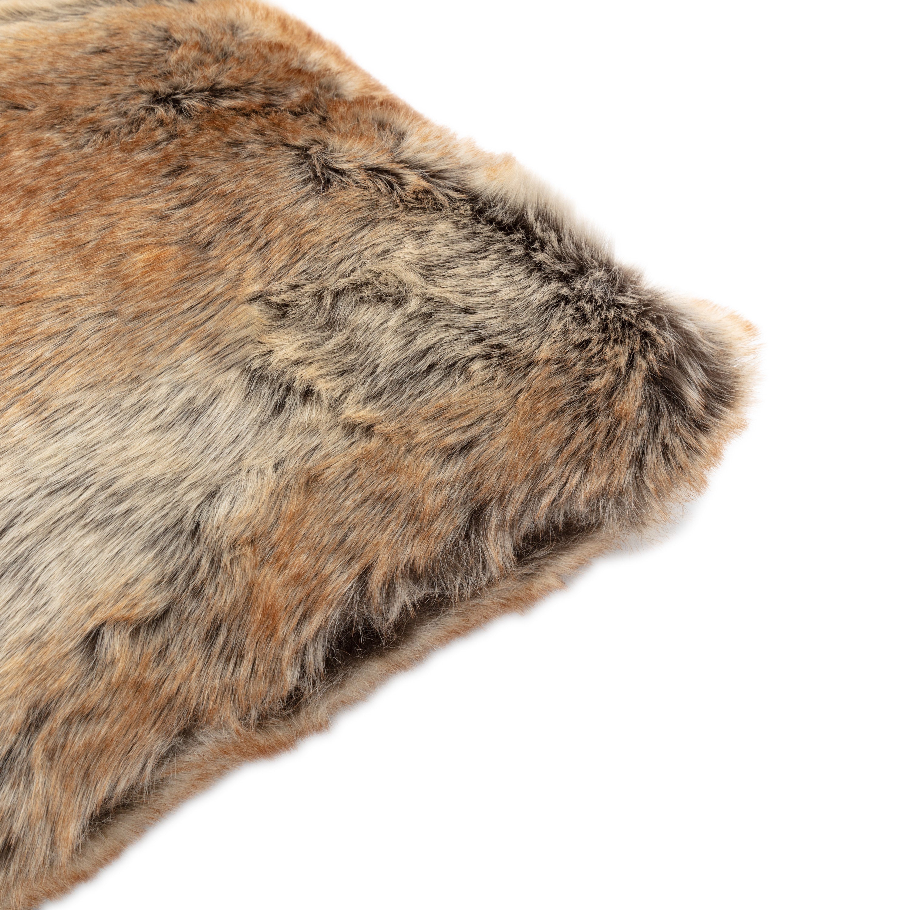 Husky Faux Fur Square Cushion